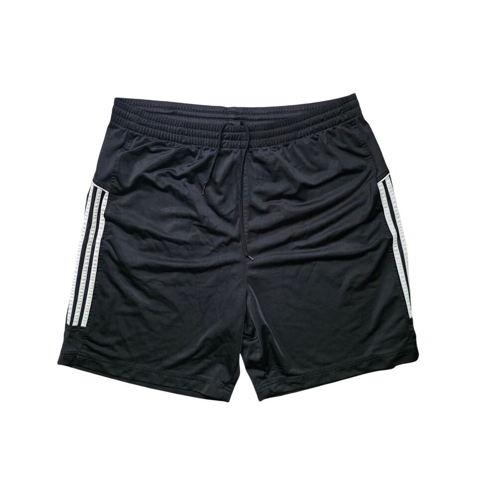 Adidas Y2K Vintage Shorts Men’s XL Black 2005 Tag Retro Athletic